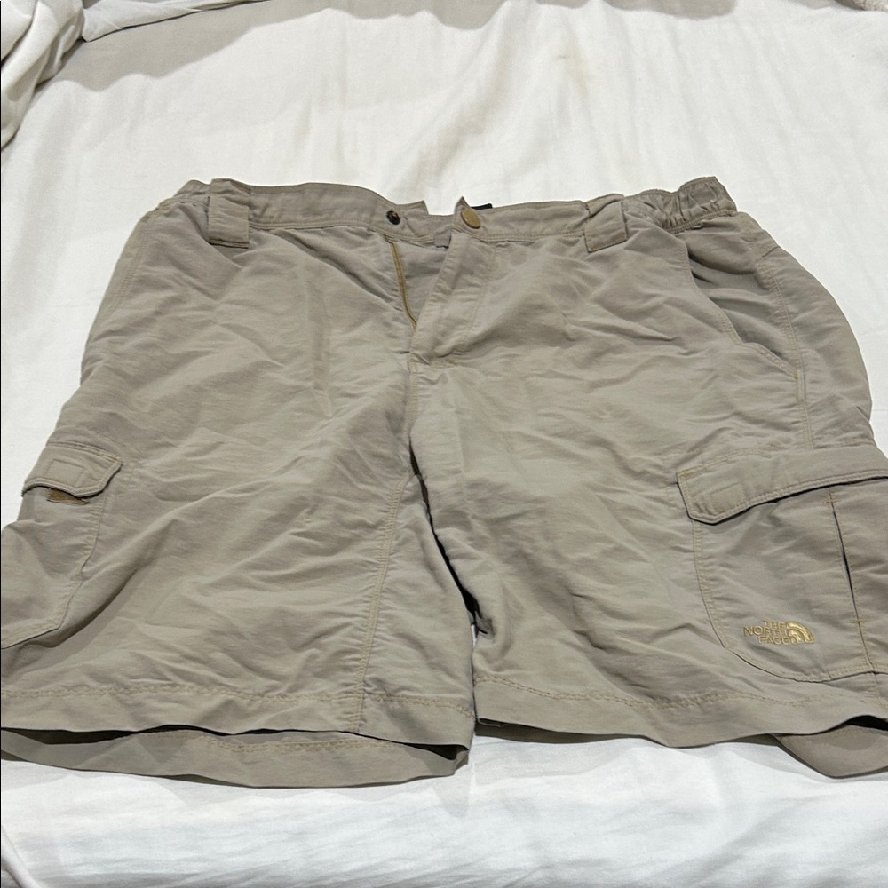 The North Face Men's Khaki Cargo Shorts